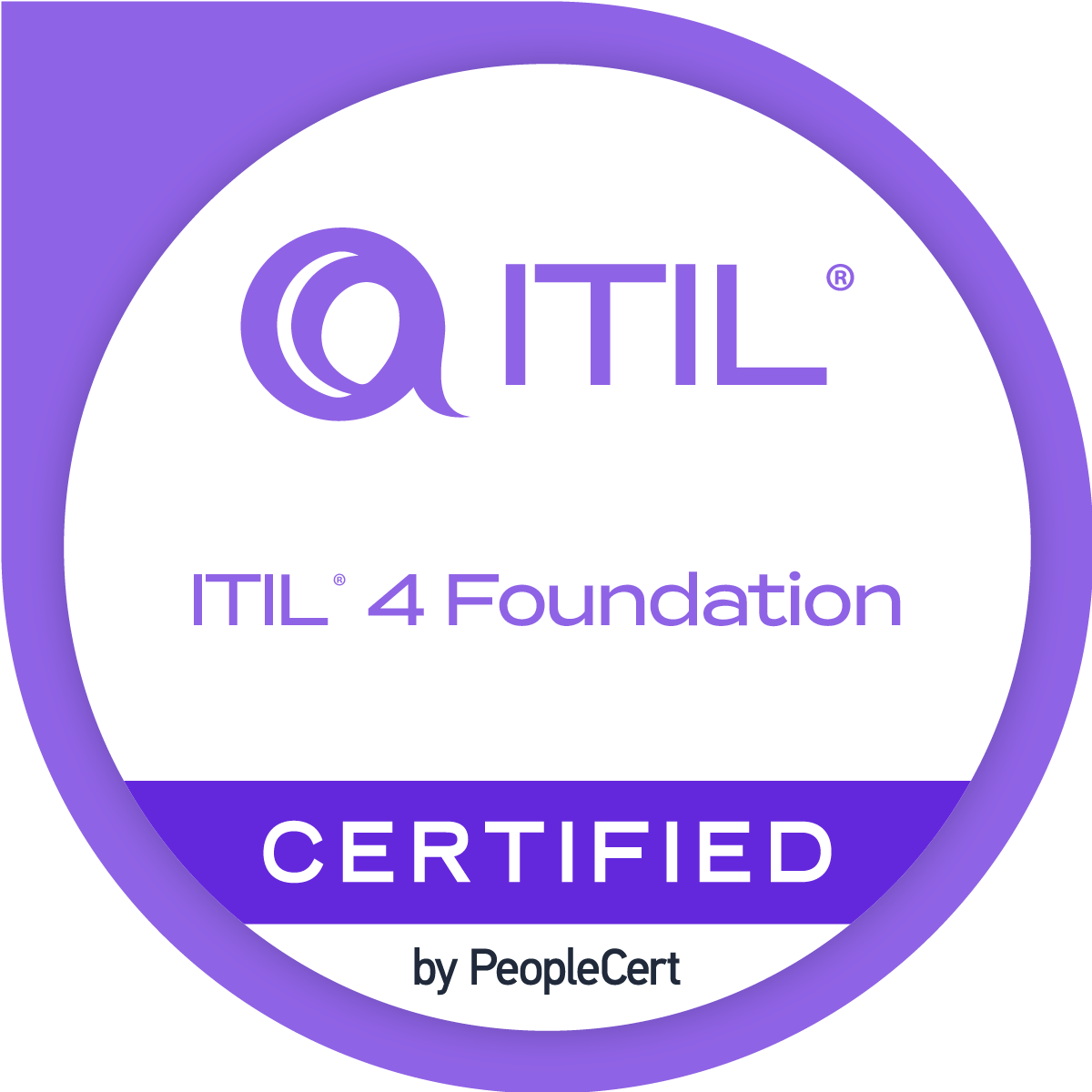 ITIL 4 Foundation Badge