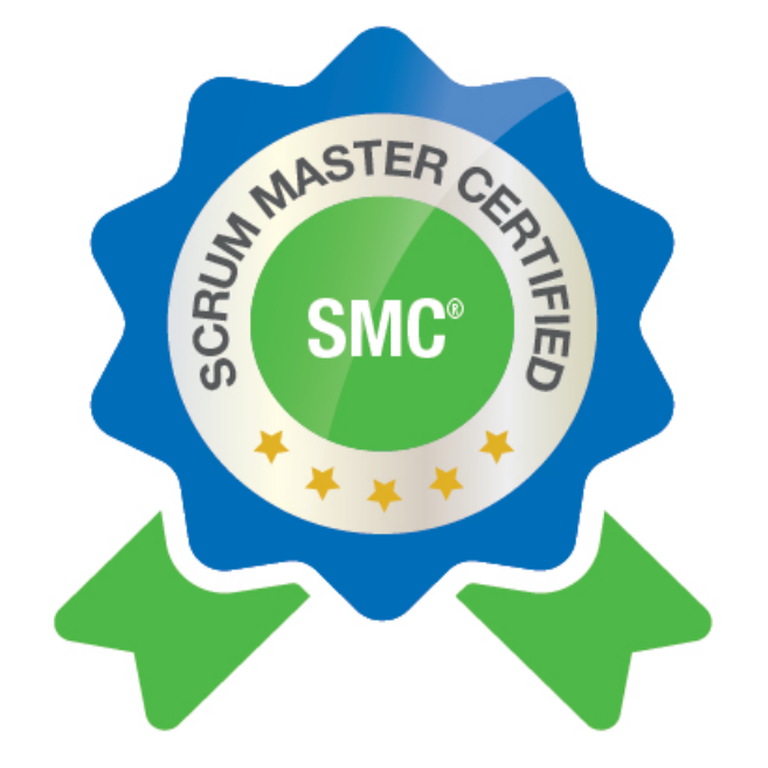 Scrum Master Certified Badge